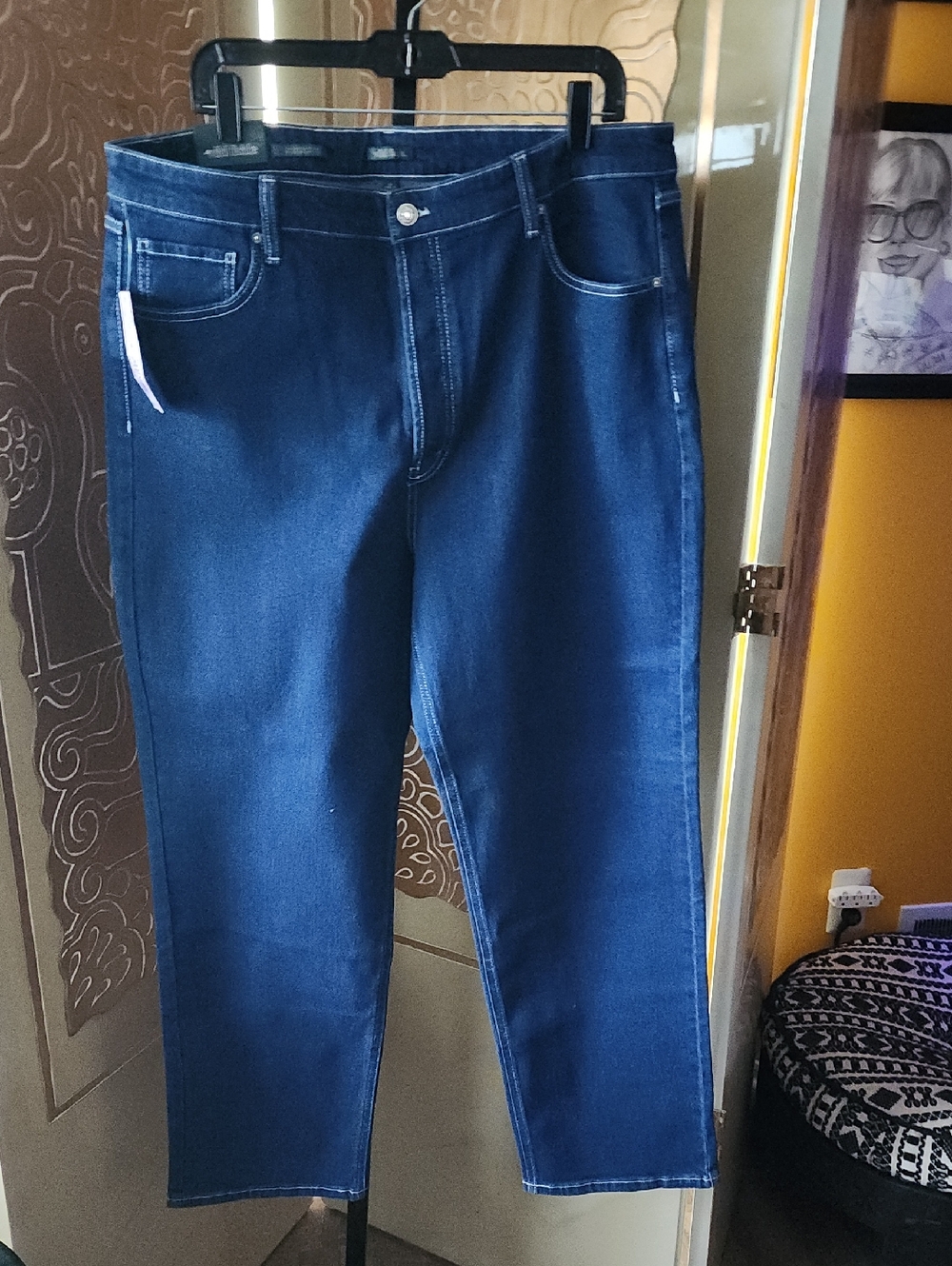 wild fable Straight-Leg Jeans in Dark Blue